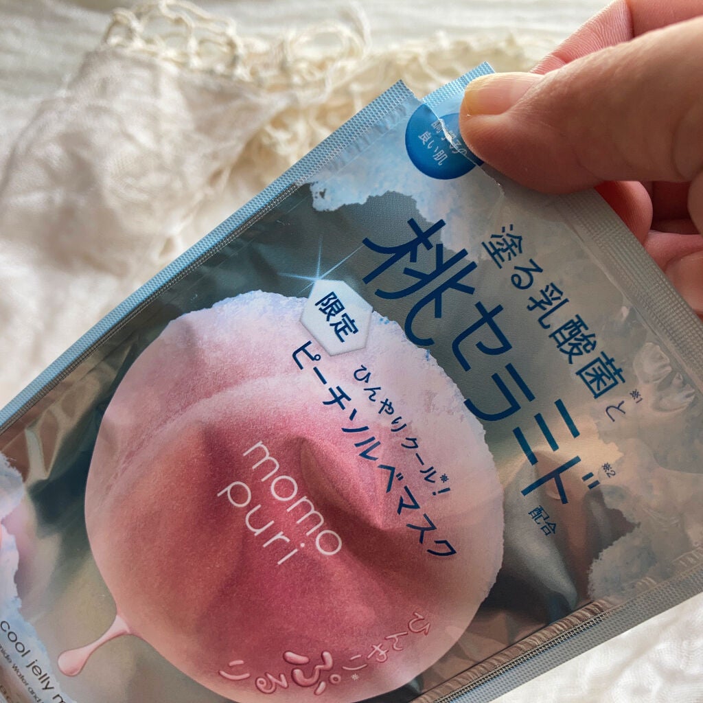潤いぷるジュレマスク クール/ももぷり/シートマスク・パックを使ったクチコミ(2枚目)