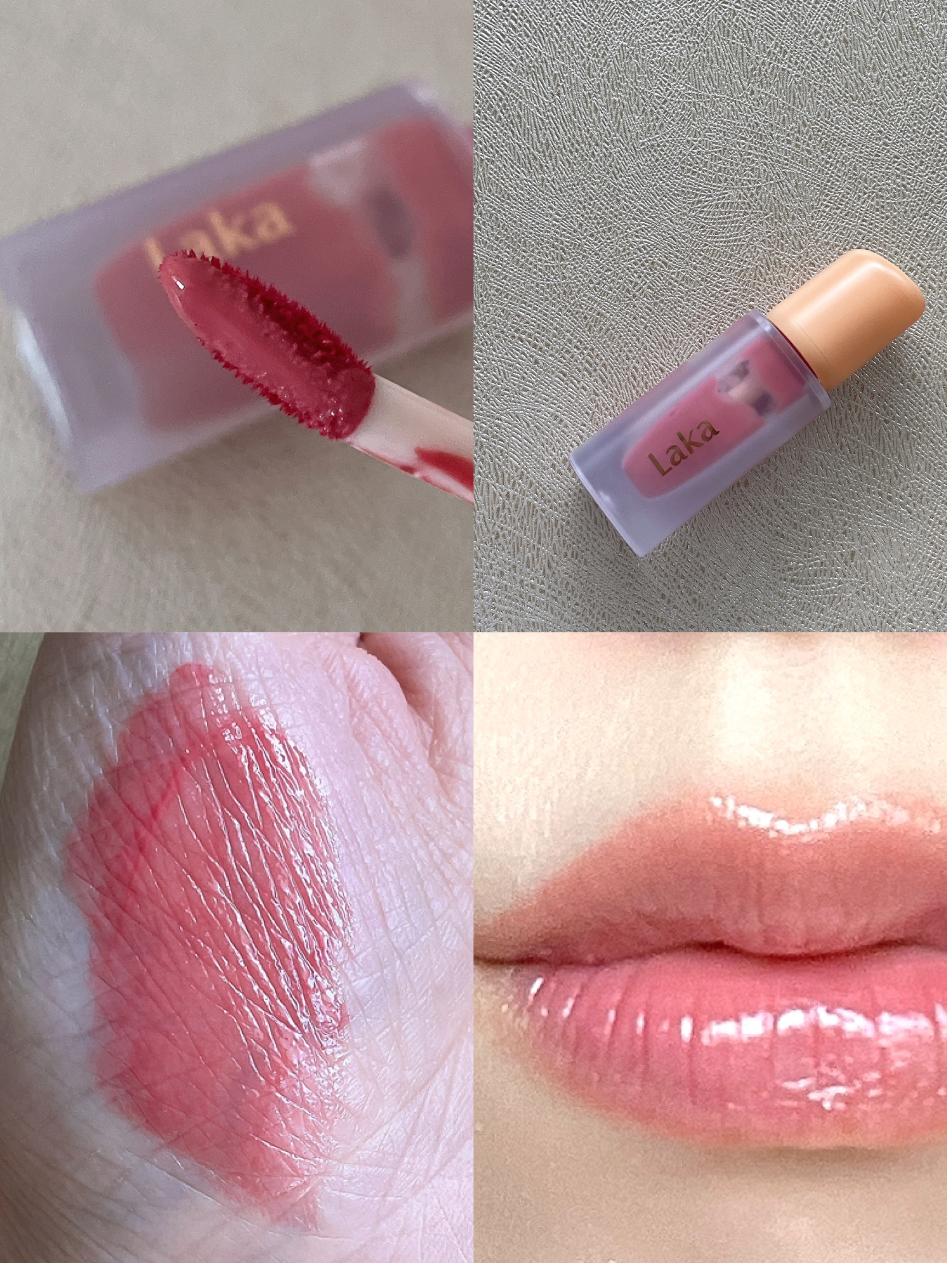 フルーティーグラムティント/Laka/リップティントを使ったクチコミ（1枚目）