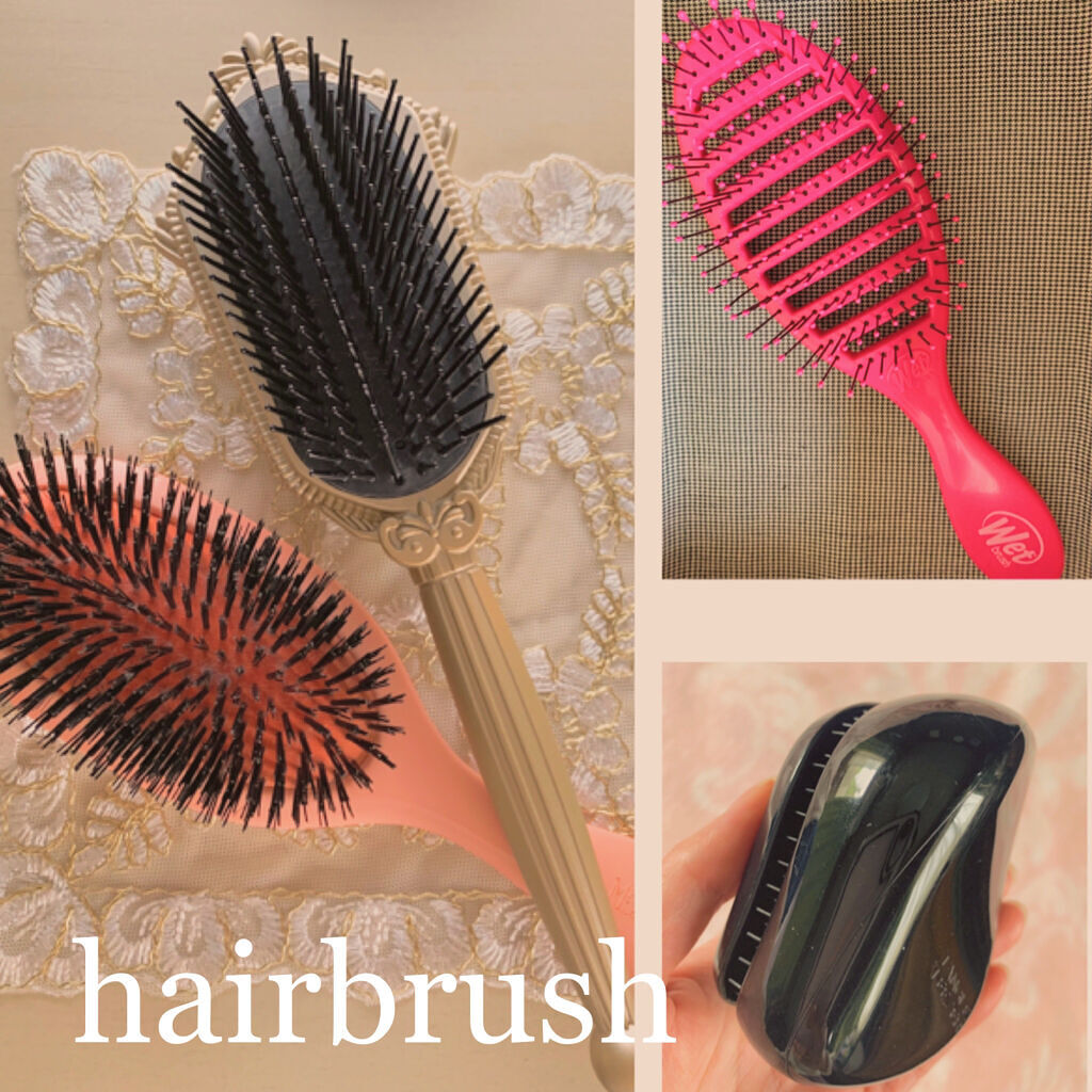 ハンディブリッスル ピンク/メイソンピアソン/ヘアブラシを使ったクチコミ（1枚目）