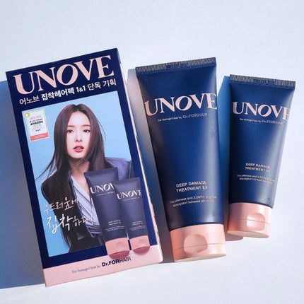 ディープダメージトリートメントEX/UNOVE/洗い流すヘアトリートメントを使ったクチコミ(1枚目)