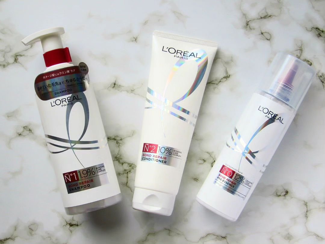 ロレアル パリ ボンド リペア シャンプー／コンディショナー シャンプー 440ml/ロレアル パリ/市販シャンプーを使ったクチコミ（3枚目）