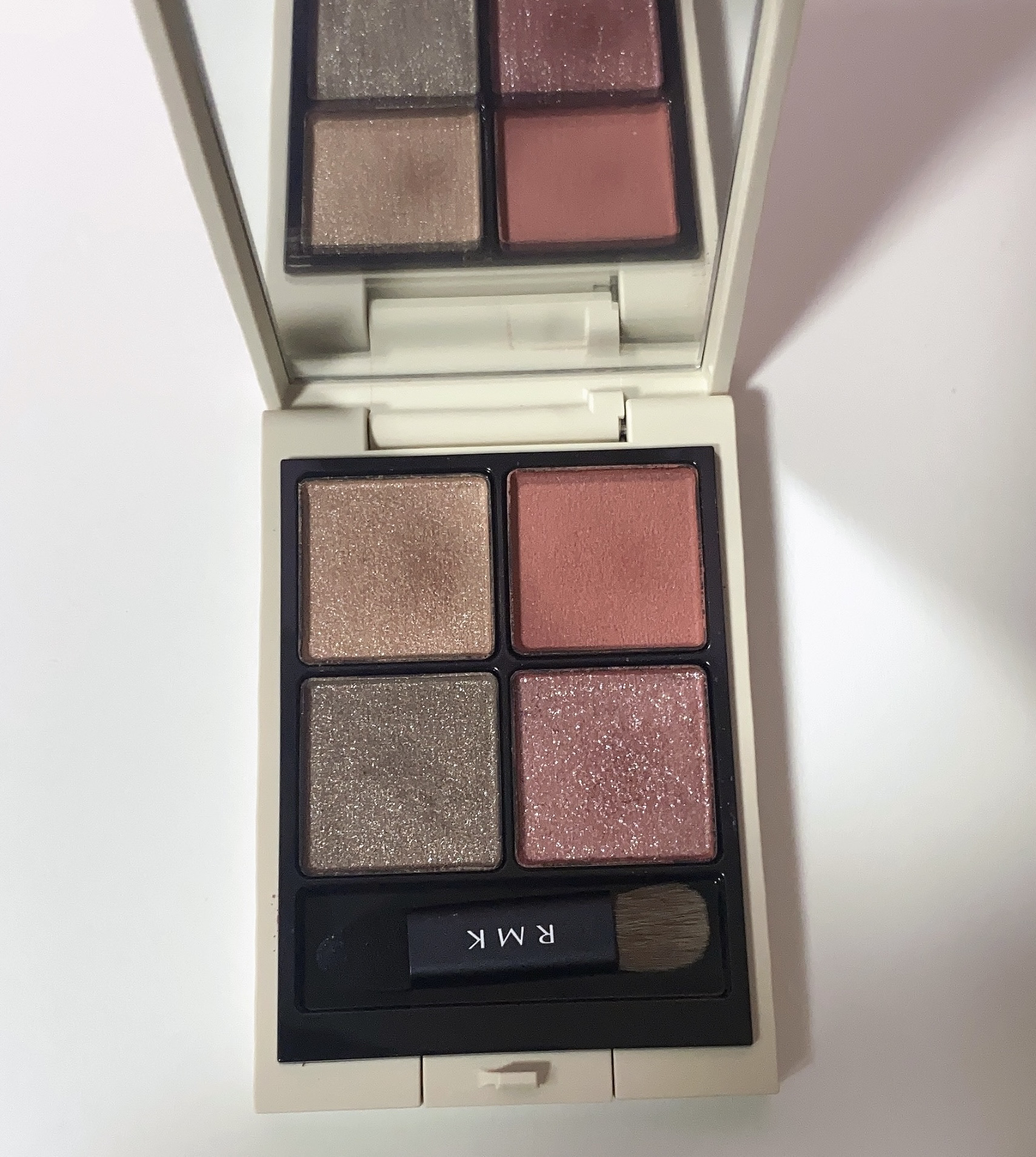 RMK シンクロマティック アイシャドウパレット/RMK/アイシャドウパレットを使ったクチコミ（1枚目）