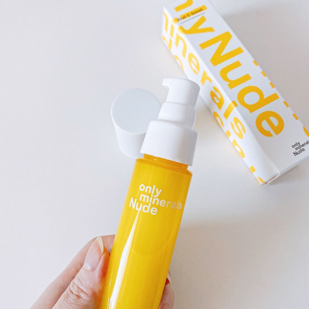 Nude ファーストCブースト/ONLY MINERALS/美容液を使ったクチコミ(2枚目)