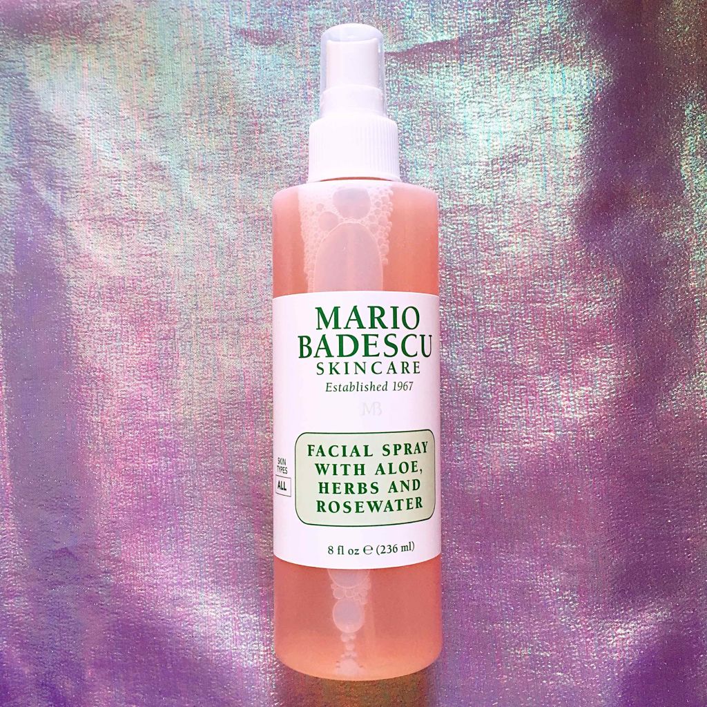 Facial Spray With Aloe, Herbs & Rose Water/マリオバデスキュー (海外)/化粧水を使ったクチコミ(1枚目)