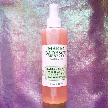 Facial Spray With Aloe, Herbs & Rose Water マリオバデスキュー (海外)