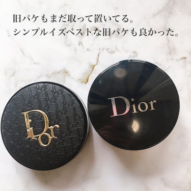 【旧】ディオールスキン フォーエヴァー クッション 2N ニュートラル　 ディオールマニア  ゴールド エディション（限定品）/Dior/クッションファンデーションを使ったクチコミ（3枚目）