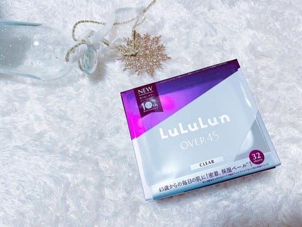 ルルルンOVER45 アイリスブルー(クリア)/ルルルン/シートマスク・パックを使ったクチコミ(1枚目)