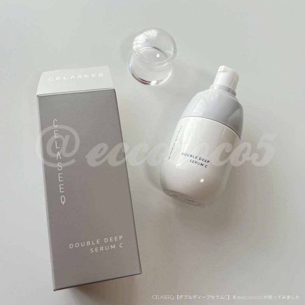 ダブルディープセラムC(美容液)/CELASEEQ/美容液を使ったクチコミ(1枚目)