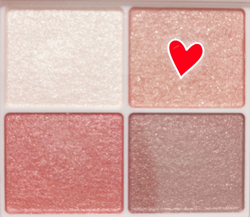 シルキースフレアイズ/キャンメイク/アイシャドウパレットを使ったクチコミ(3枚目)