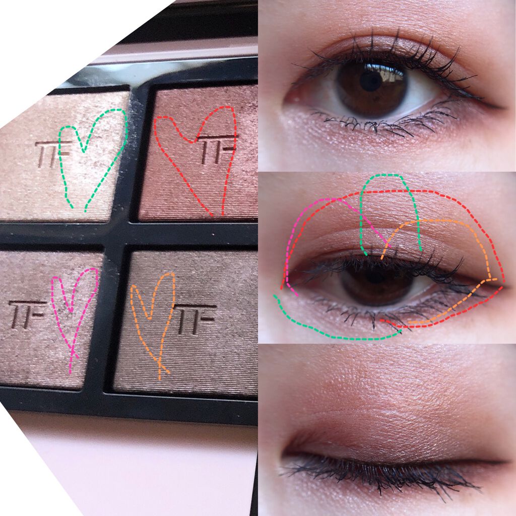 アイ カラー クォード/TOM FORD BEAUTY/アイシャドウパレットを使ったクチコミ(3枚目)