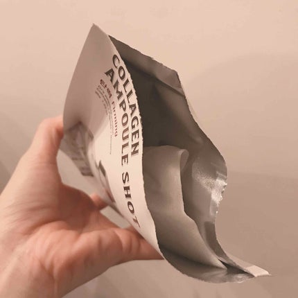 アンプルショットシートコラーゲンショット/Dermatory/シートマスク・パックを使ったクチコミ(2枚目)