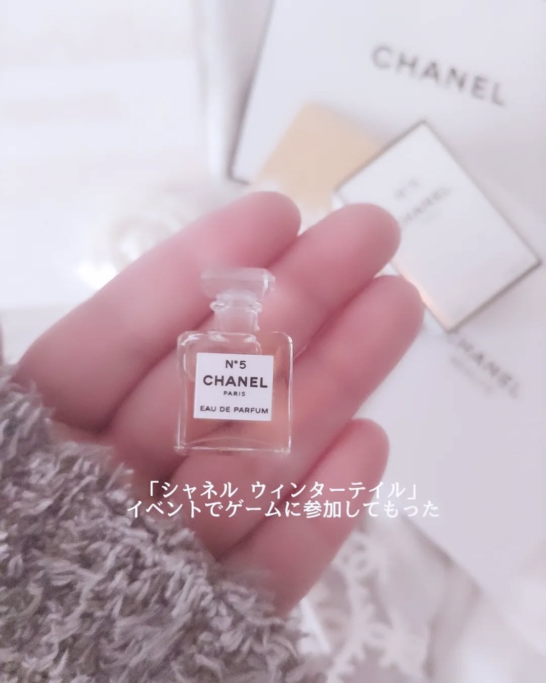 エンチャンテッド ナイト/CHANEL/アイシャドウパレットを使ったクチコミ(6枚目)