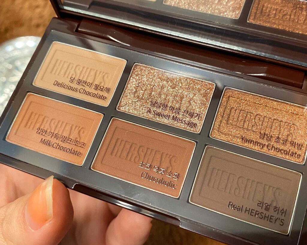 ハーシー プレイカラーアイズミニ/ETUDE/アイシャドウパレットを使ったクチコミ(2枚目)