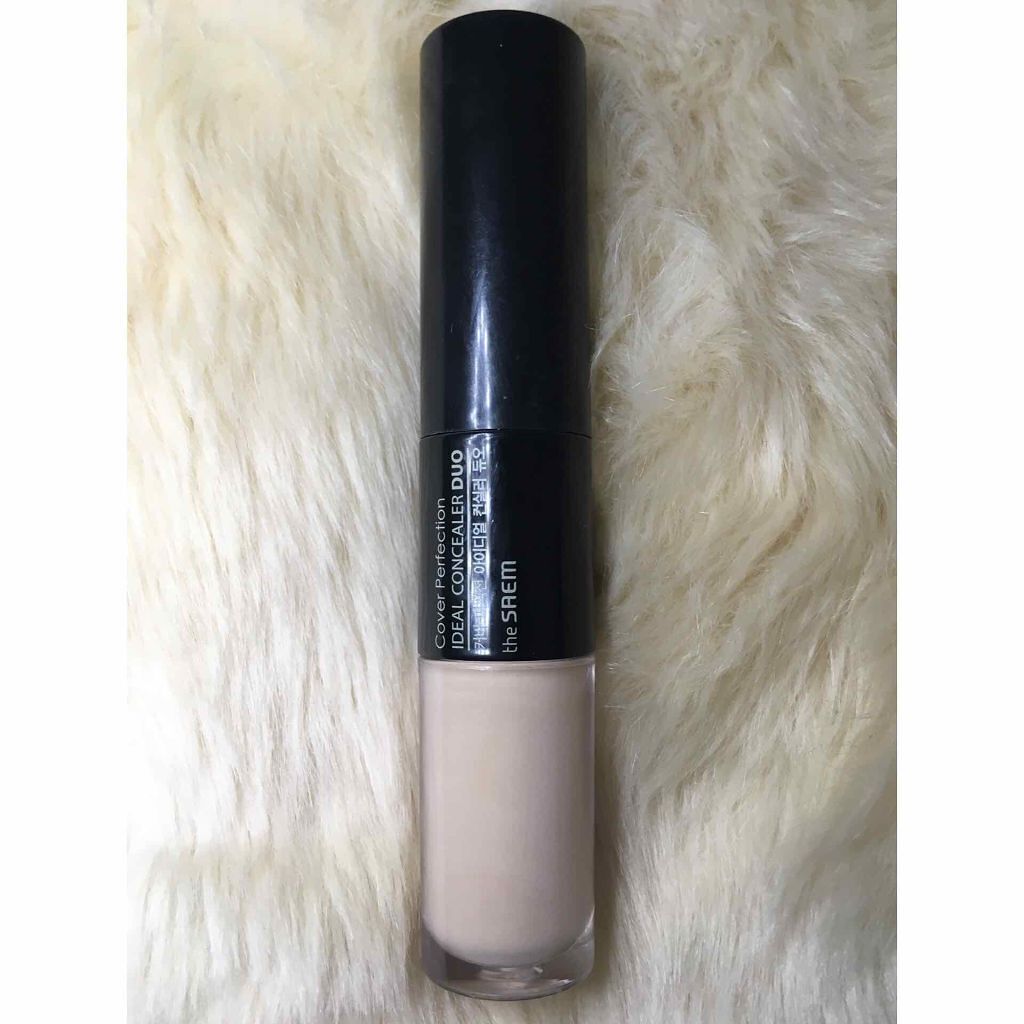 カバーパーフェクション アイディールコンシーラー デュオ/the SAEM/スティックコンシーラーを使ったクチコミ（1枚目）