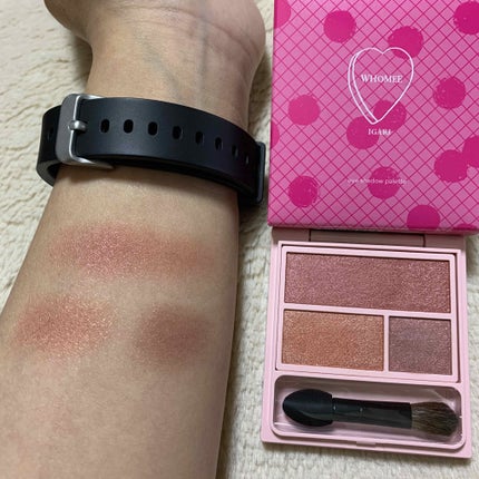 フーミー アイシャドウパレット/WHOMEE/アイシャドウパレットを使ったクチコミ(3枚目)