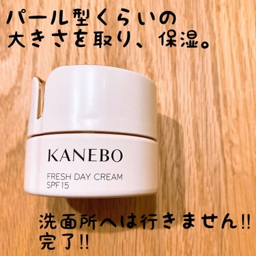 カネボウ フレッシュ デイ クリーム/KANEBO/化粧下地を使ったクチコミ（5枚目）