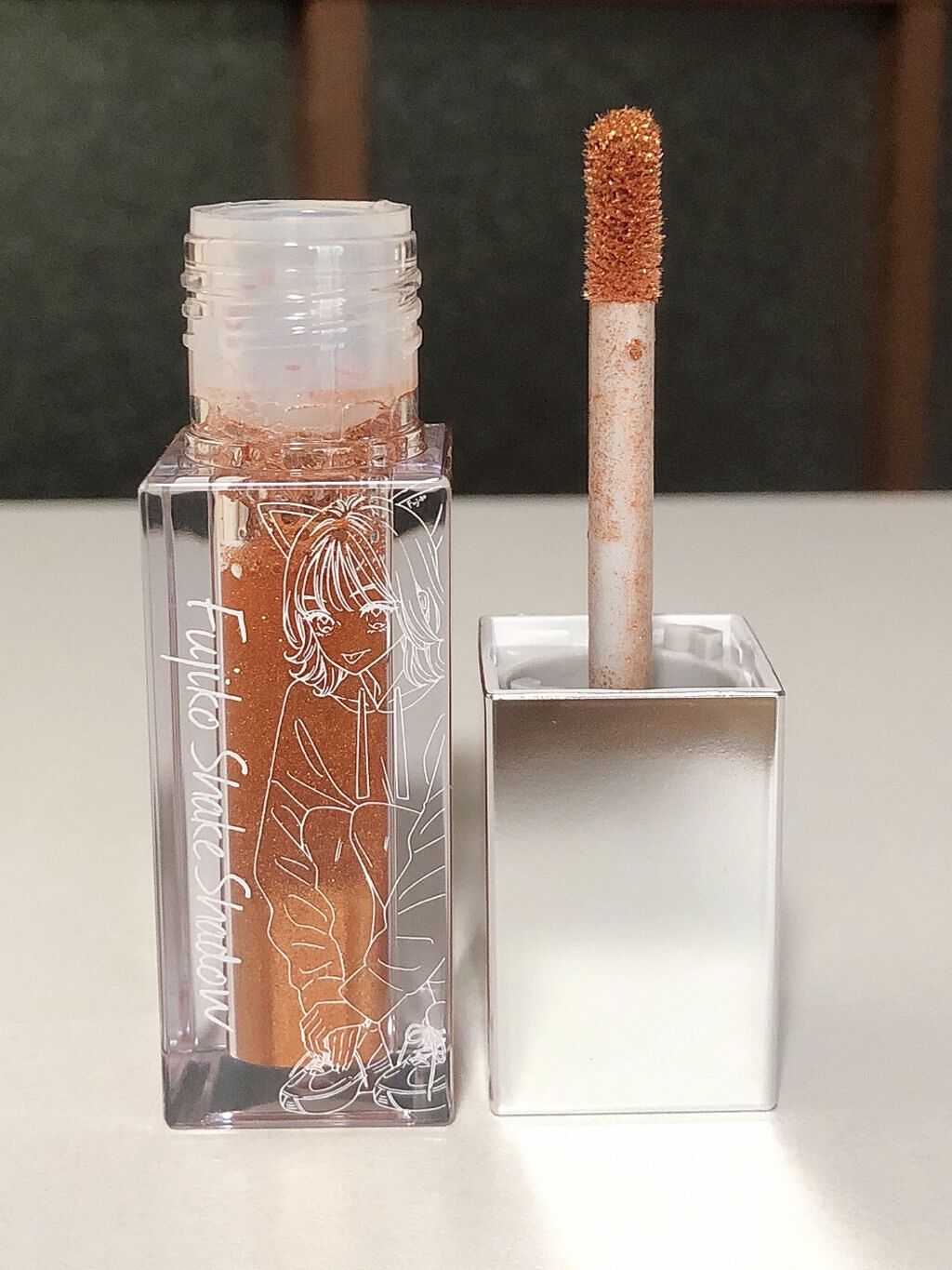 フジコシェイクシャドウ/Fujiko/リキッドアイシャドウを使ったクチコミ(3枚目)