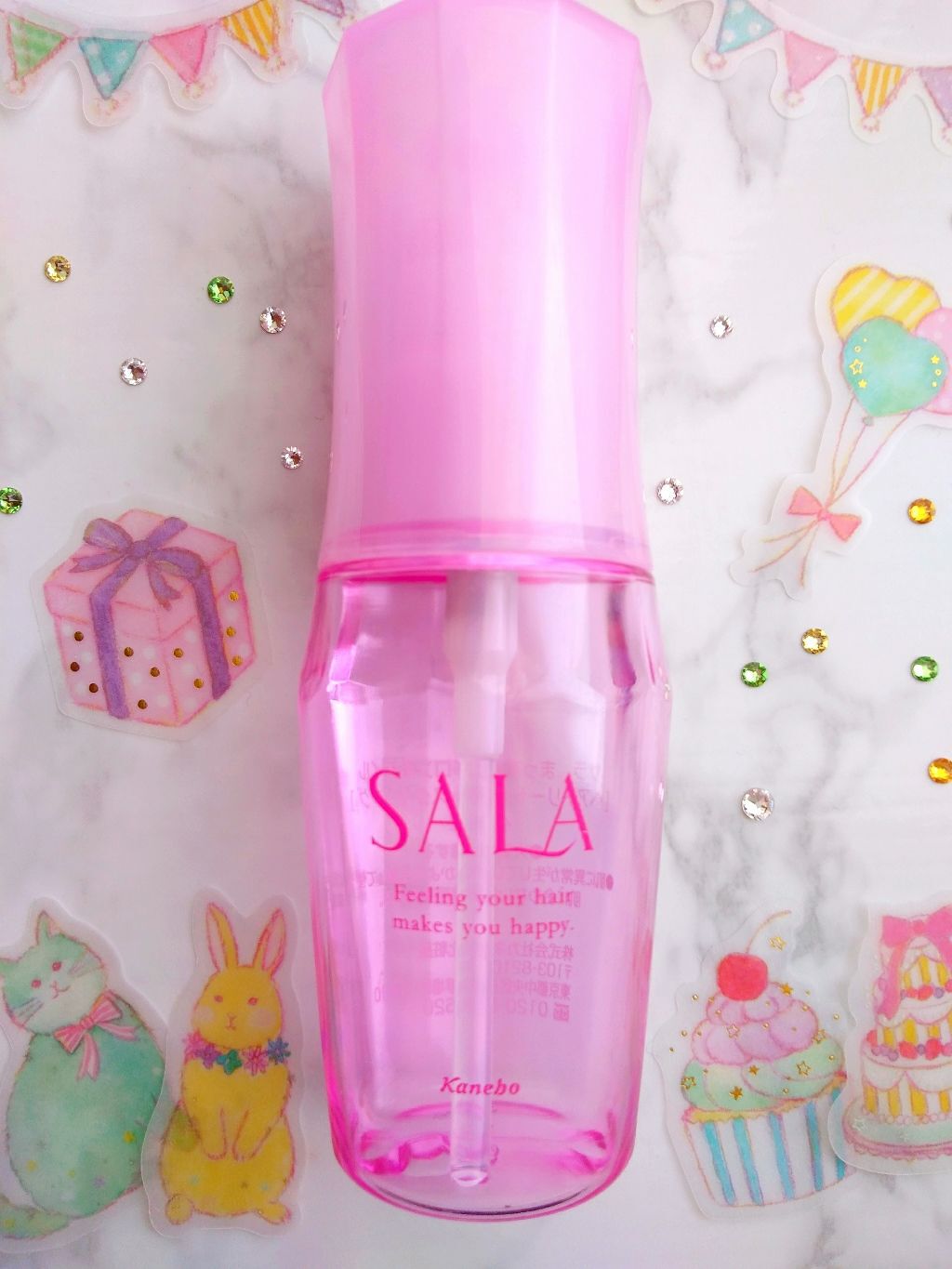 まっすぐアイロン用オイル/SALA/ヘアオイルを使ったクチコミ(1枚目)