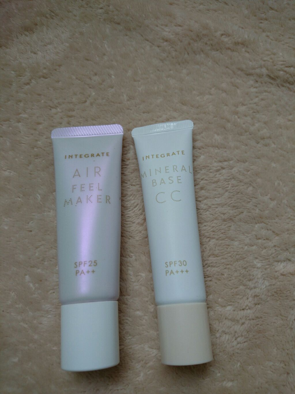 ミネラルベース CC/インテグレート/CCクリームを使ったクチコミ（1枚目）