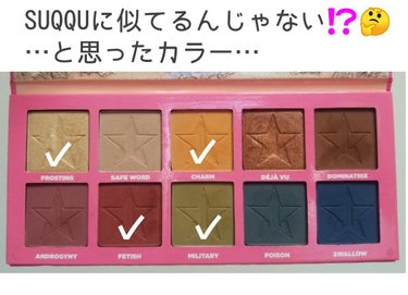 Androgyny Eyeshadow Palette/Jeffree Star Cosmetics/アイシャドウパレットを使ったクチコミ（6枚目）