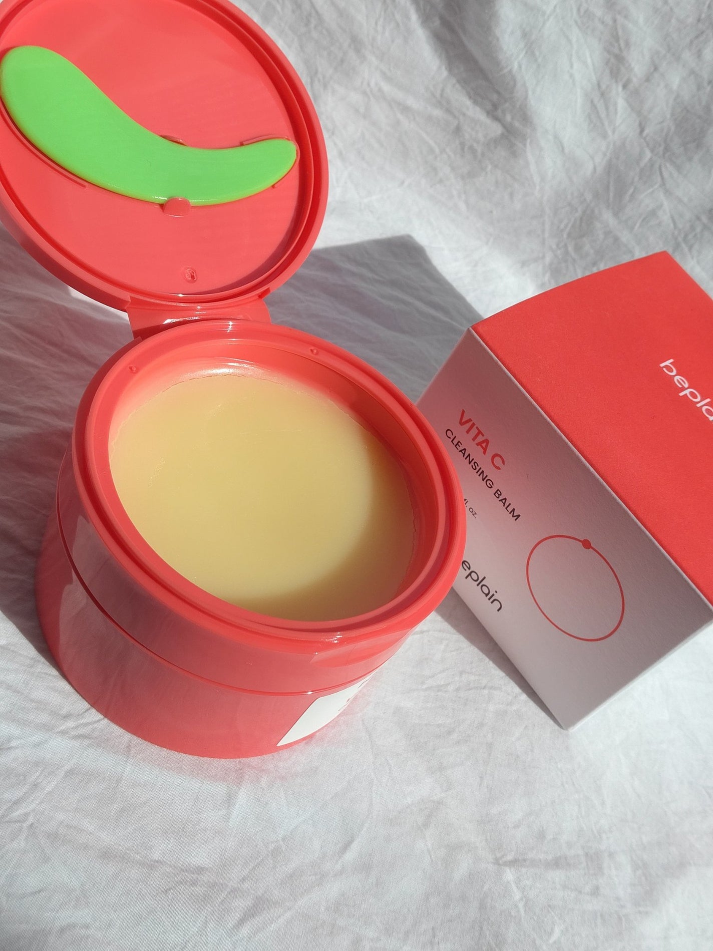 緑豆毛穴クレンジングミルクバーム/beplain/クレンジングバームを使ったクチコミ(2枚目)