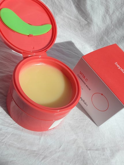 緑豆毛穴クレンジングミルクバーム/beplain/クレンジングバームを使ったクチコミ(2枚目)