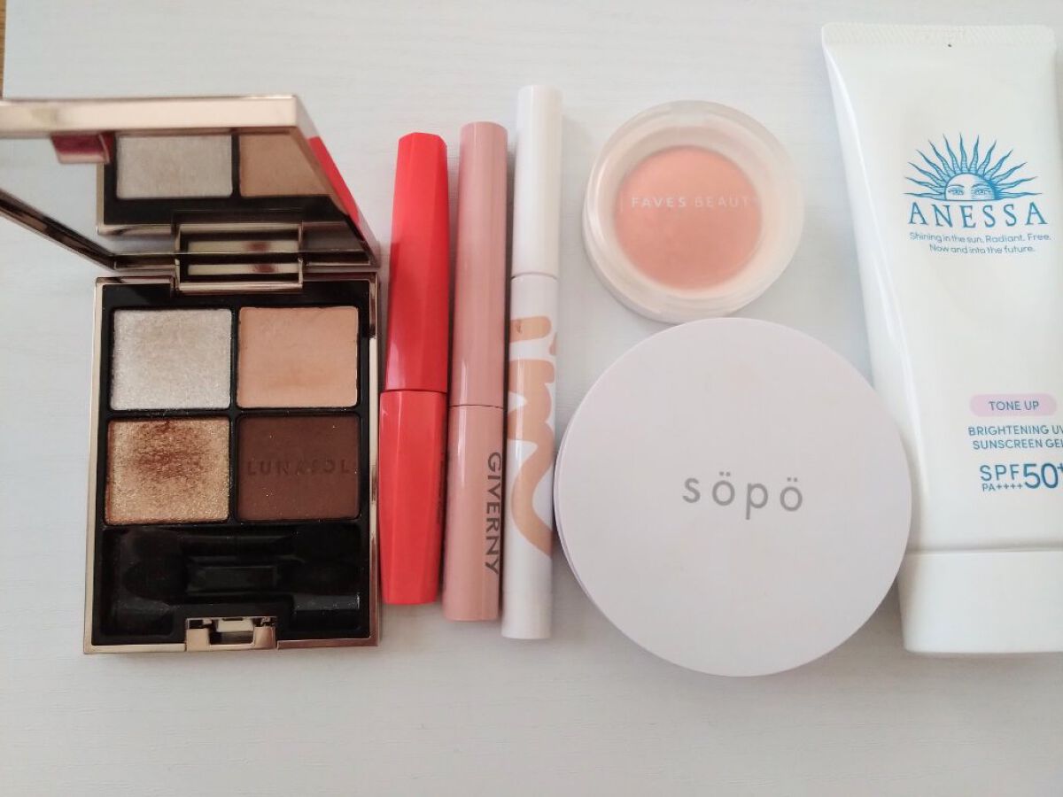 マイカラー エアリーブラッシュ ムーンチャイ/FAVES BEAUTY/ジェル・クリームチークを使ったクチコミ（1枚目）