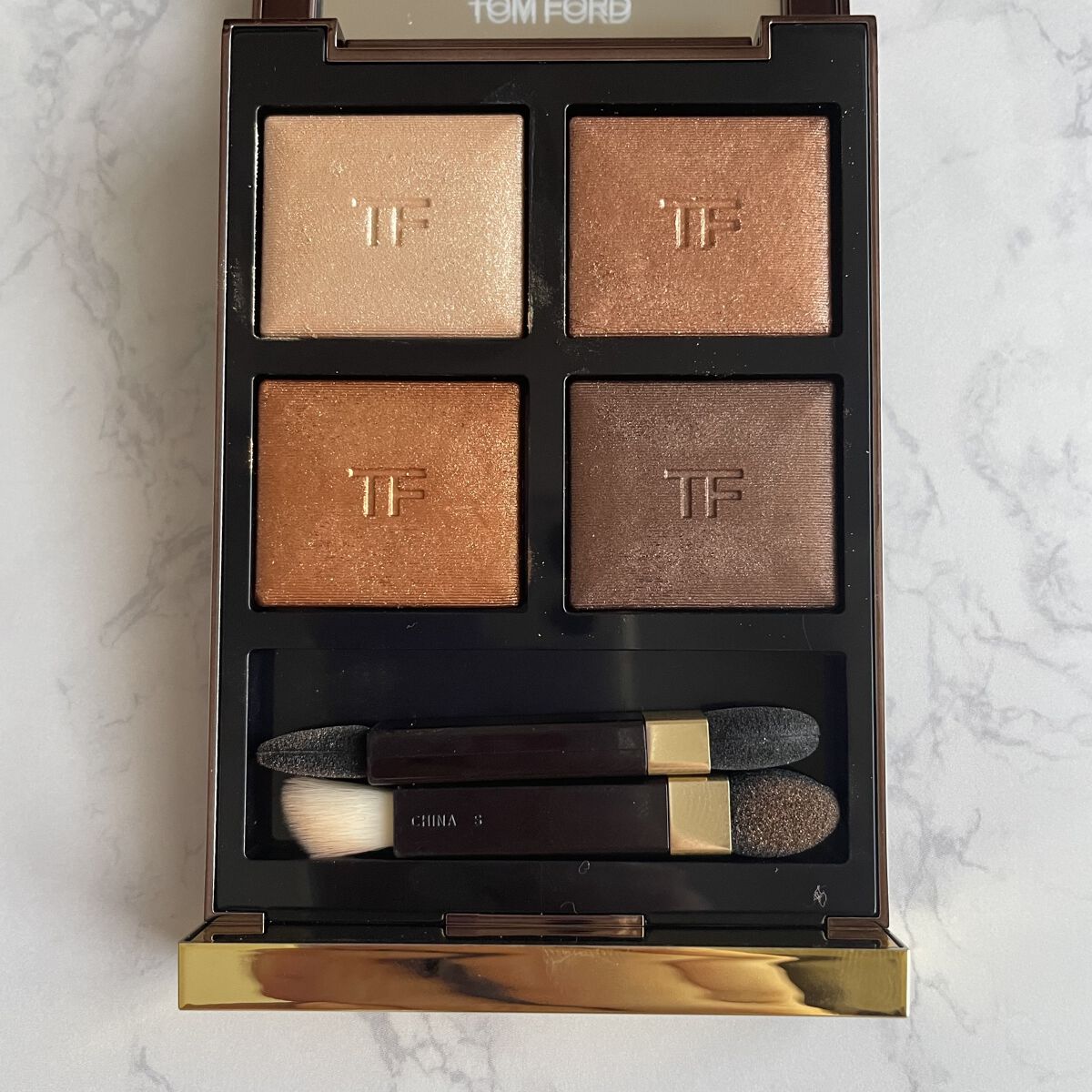 アイ カラー クォード/TOM FORD BEAUTY/アイシャドウパレットを使ったクチコミ（2枚目）