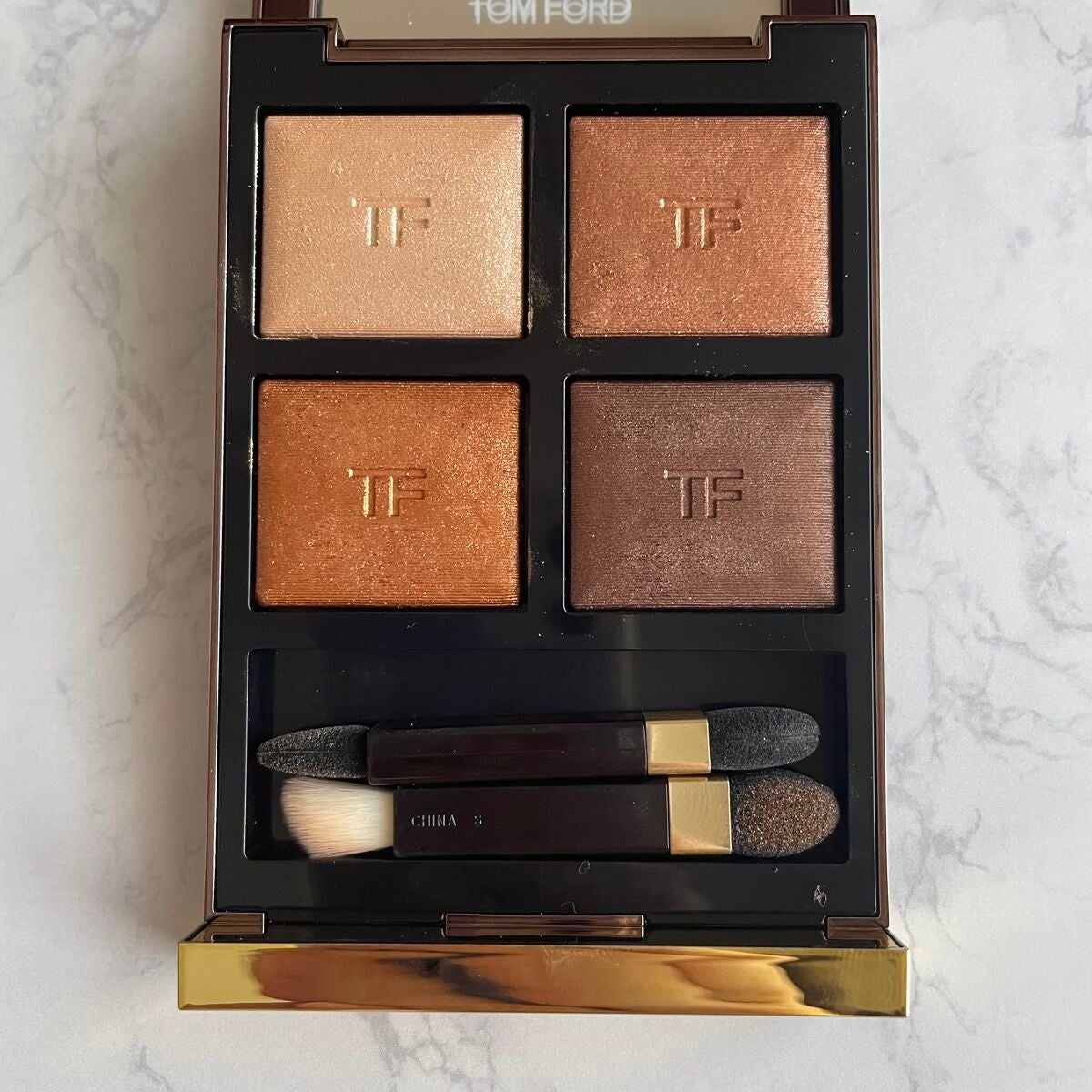 アイ カラー クォード/TOM FORD BEAUTY/アイシャドウパレットを使ったクチコミ(2枚目)