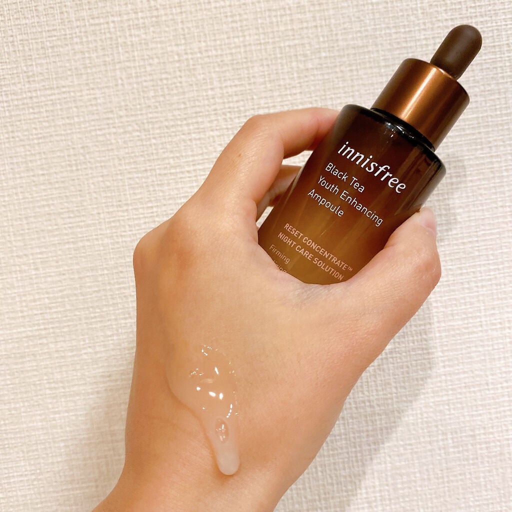 ブラックティー ユース セラム/innisfree/美容液を使ったクチコミ(3枚目)