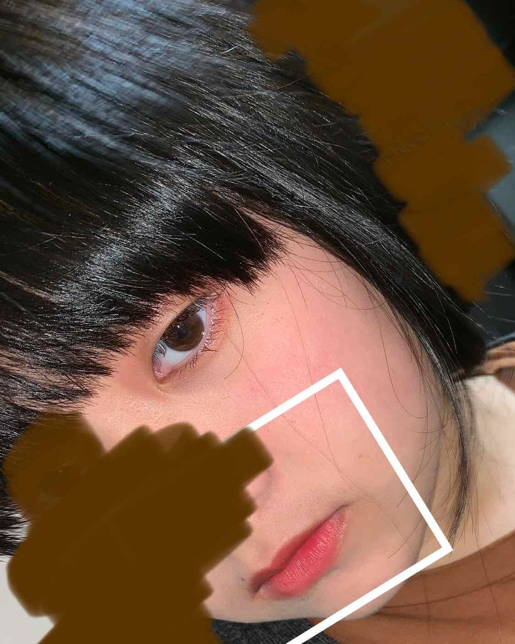 ラスティンググロスリップ/CEZANNE/口紅を使ったクチコミ(2枚目)