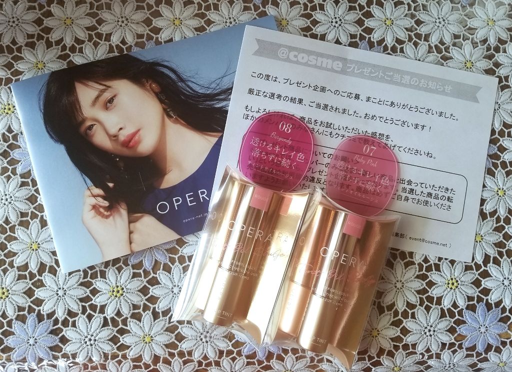 オペラ リップティント N/OPERA/リップティントを使ったクチコミ(1枚目)