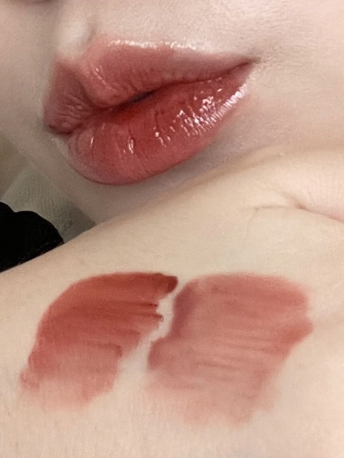 3CE ベルベット リップティント トープ/3CE/リップティントを使ったクチコミ（2枚目）