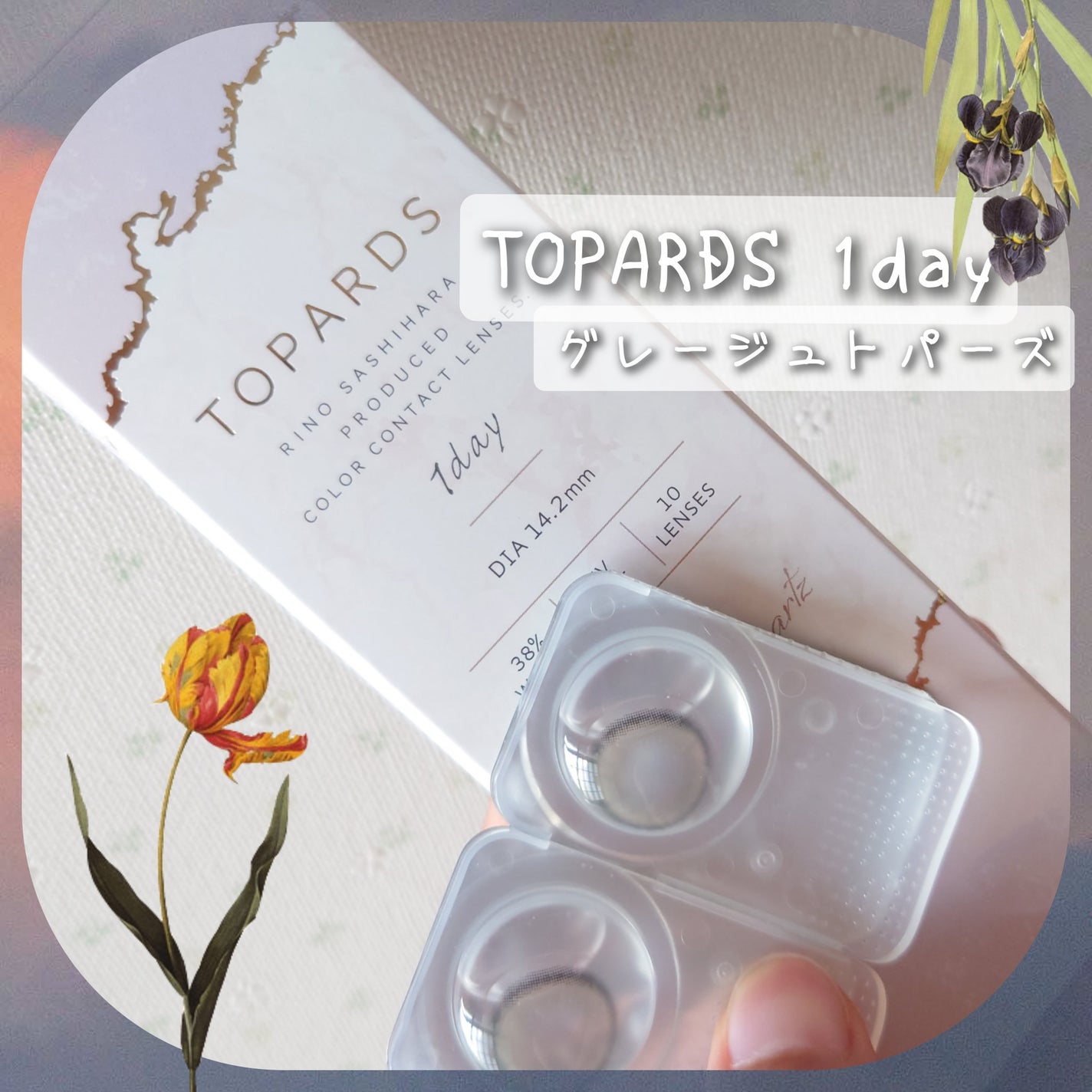 TOPARDS 1day/TOPARDS/ワンデー(1DAY)カラコンを使ったクチコミ(1枚目)