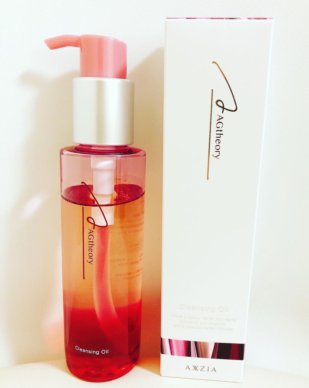 エイジーセオリー クレンジングオイル/AGTHEORY/オイルクレンジングを使ったクチコミ（1枚目）