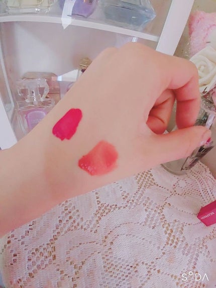 ジューシーリブティント/RICAFROSH/リップティントを使ったクチコミ(3枚目)