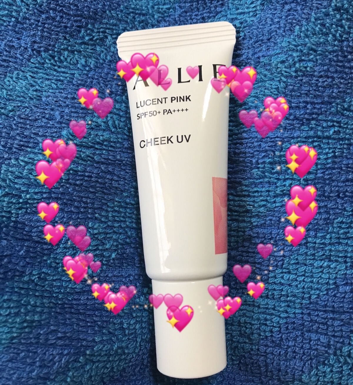 まちゃのまろ on LIPS 「アリィー クロノビューティ カラーオンUVチーク01ずっと狙っ..」(2枚目)