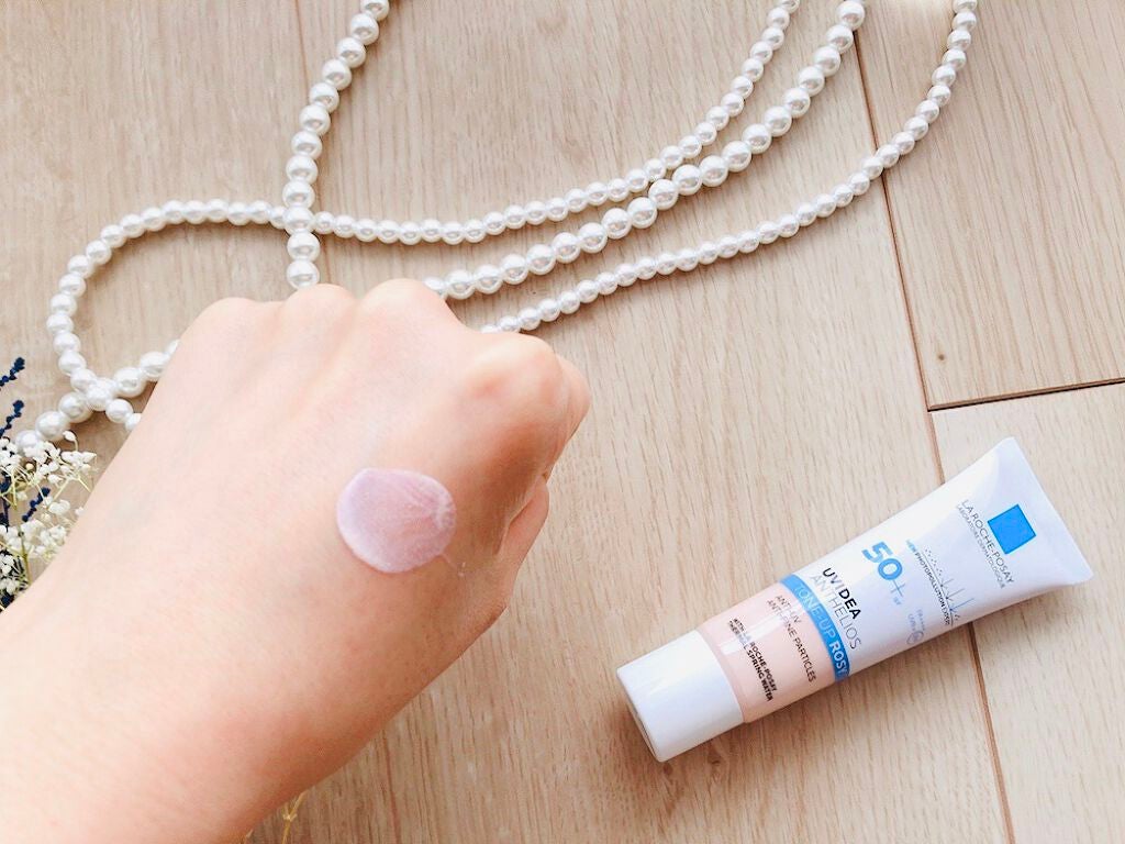 UVイデア XL プロテクショントーンアップ ローズ/ラ ロッシュ ポゼ/日焼け止めクリームを使ったクチコミ(3枚目)
