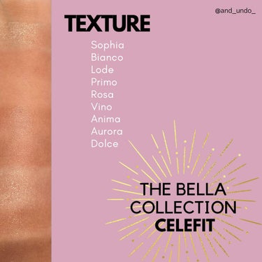 The Bella collection eyeshadow palette #02/CELEFIT/パウダーアイシャドウを使ったクチコミ（2枚目）