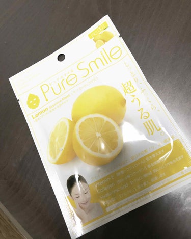 レモンエキス/Pure Smile/シートマスク・パックを使ったクチコミ（1枚目）