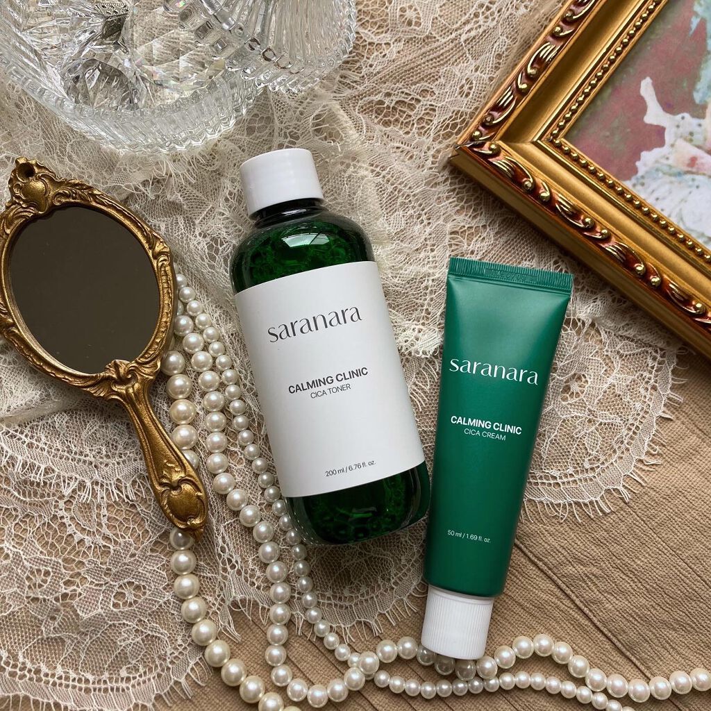 CALMING CLINIC CICA TONER/SARANARA/化粧水を使ったクチコミ（1枚目）