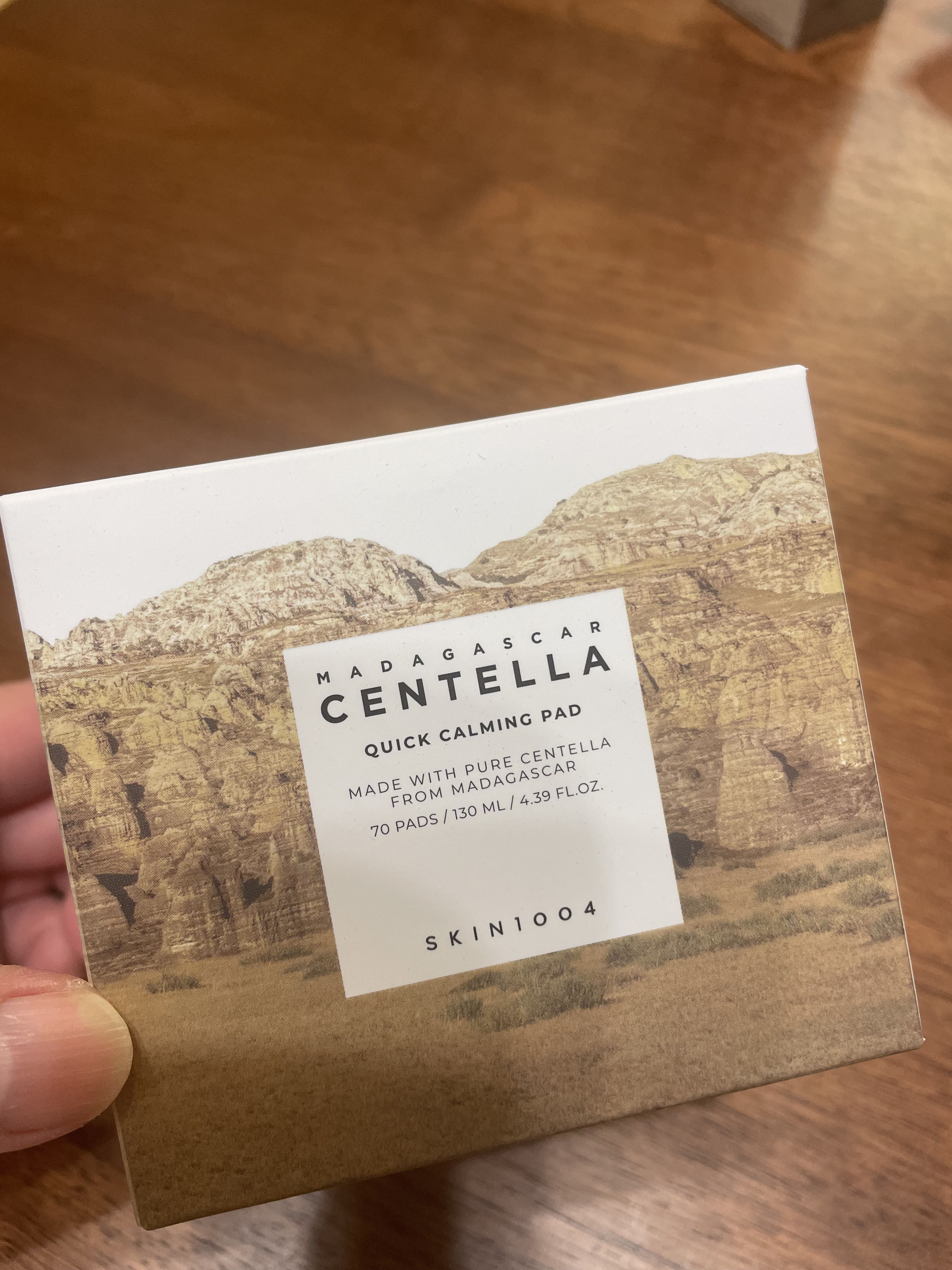 センテラ クイックカーミングパッド/SKIN1004/トナーパッドを使ったクチコミ（1枚目）