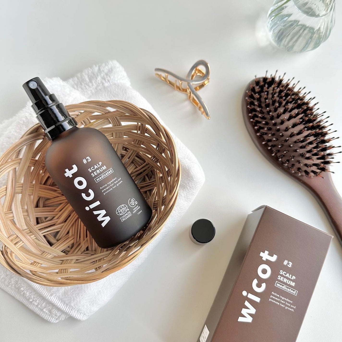 薬用スカルプセラム/wicot/頭皮ローションを使ったクチコミ(5枚目)