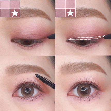 シルキースフレアイズ/キャンメイク/アイシャドウパレットを使ったクチコミ(5枚目)