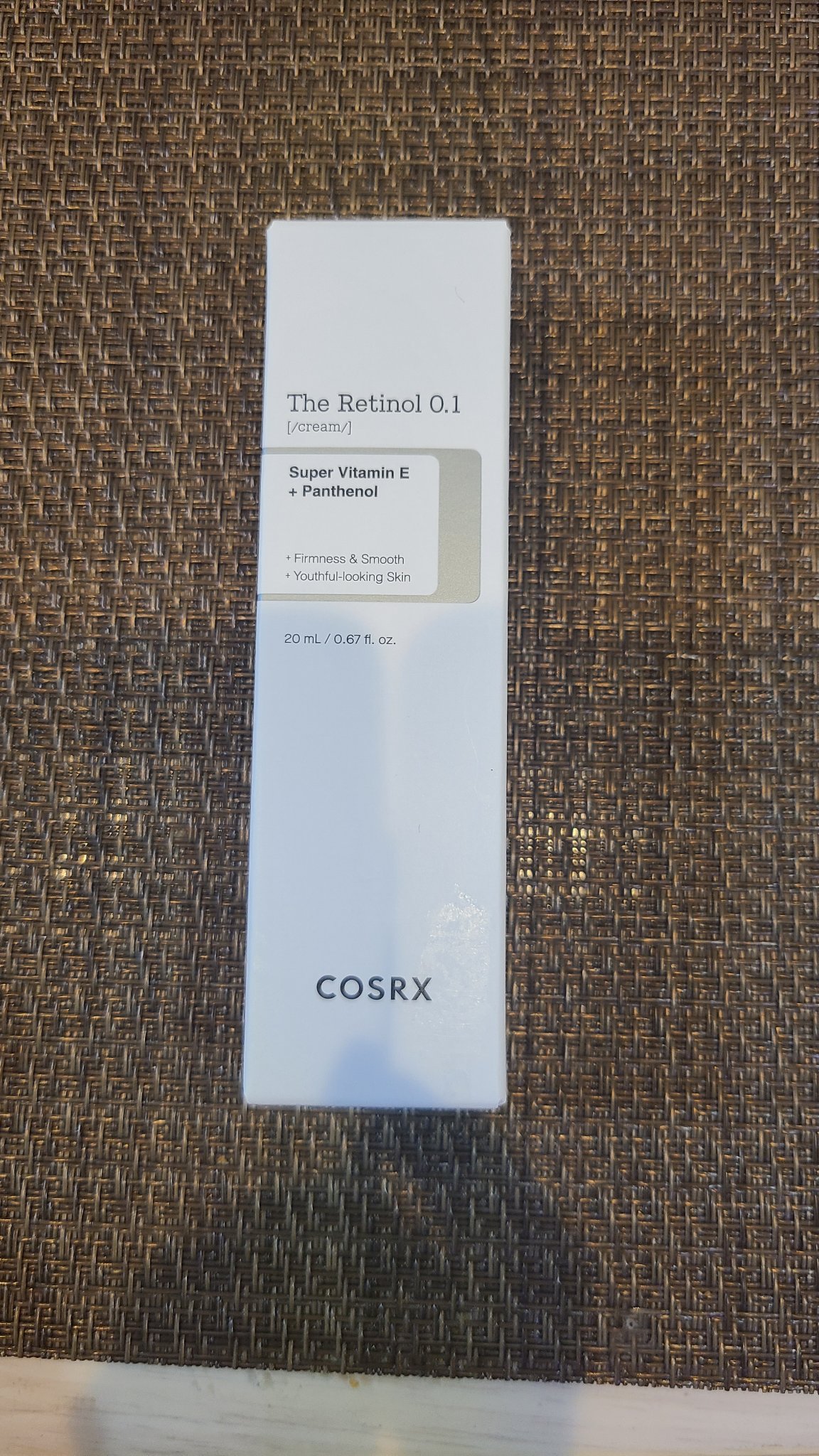 RXザ・レチノール0.1クリーム/COSRX/フェイスクリームを使ったクチコミ（1枚目）
