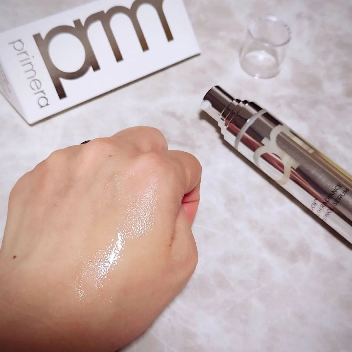 ユース ラディアンス ビタチノール セラム/primera/美容液を使ったクチコミ（3枚目）