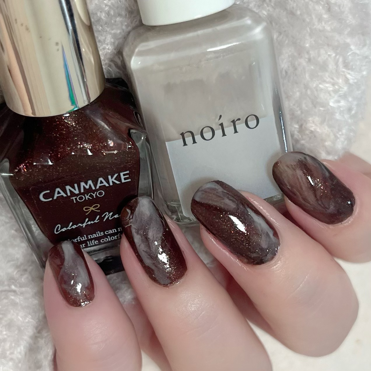 ネイルカラー S003 noiro/noiro/マニキュアを使ったクチコミ（1枚目）