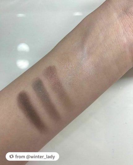 パノラマデザイン アイパレット/Visée/アイシャドウパレットを使ったクチコミ(5枚目)