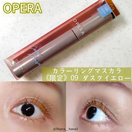 オペラ カラーリングマスカラ/OPERA/マスカラを使ったクチコミ(1枚目)