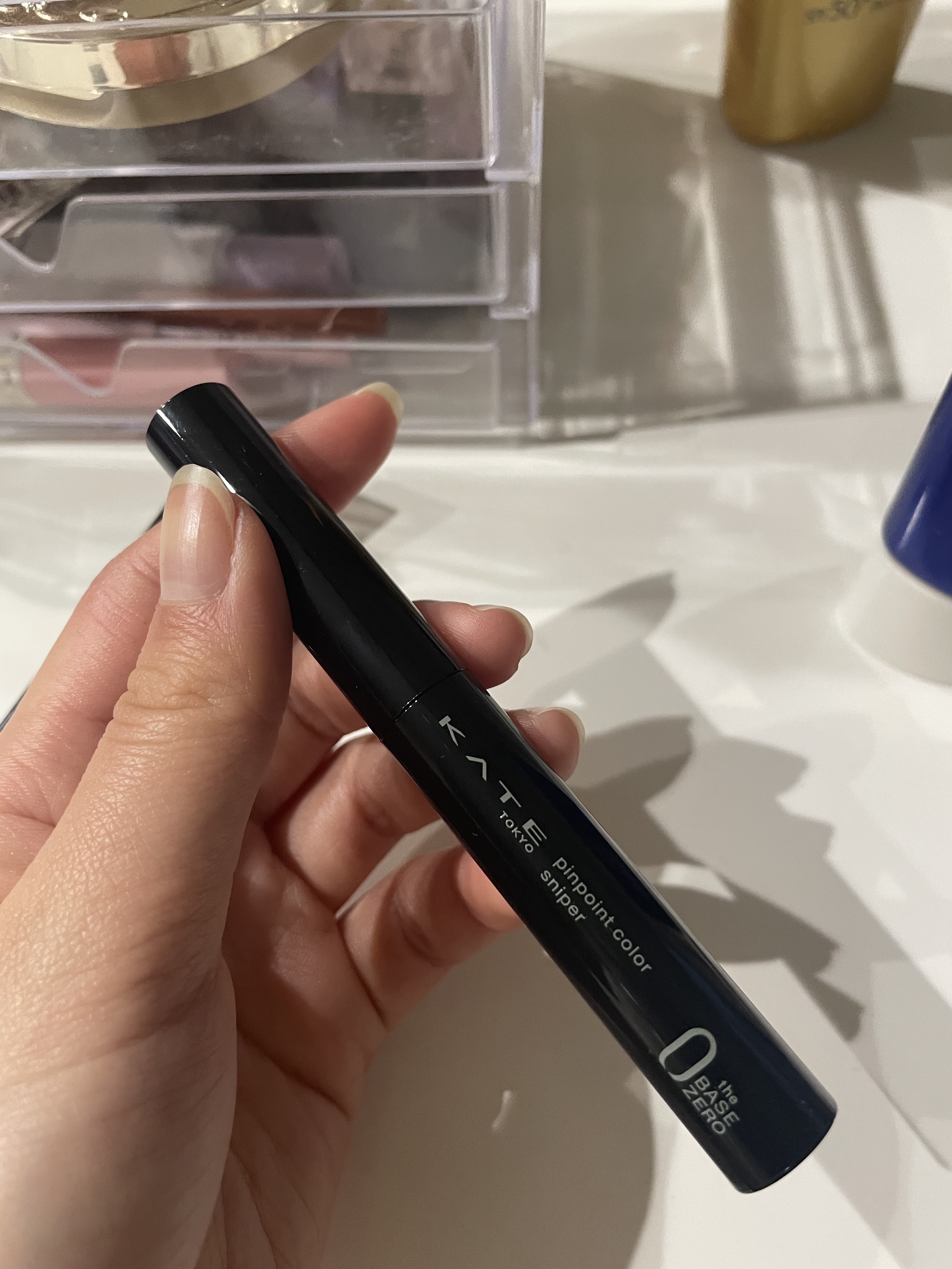ピンポイントカラースナイパー RD レッド(限定)/KATE/スティックコンシーラーを使ったクチコミ（1枚目）